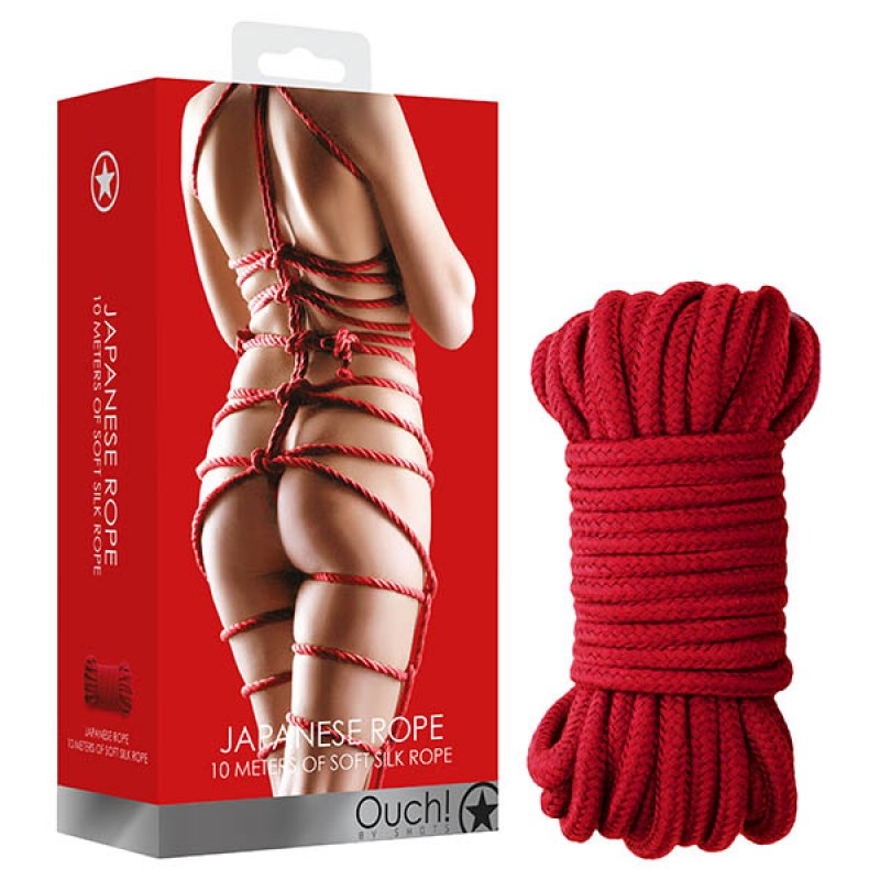 OUCH! Japanese Rope 10 Metres - Red